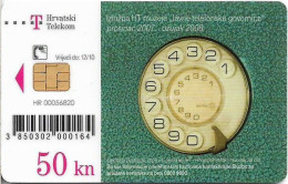 Croatia - HT - HT Museum - Iskra Kranj 1975 Telephone, 2008, 50Kn, 50.000ex, Used - Croatia