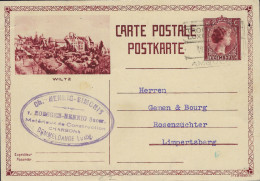 Luxembourg - Luxemburg - Carte-Postale  1933  -  Wiltz  -   Cachet Troisvierges , Luxembourg - Postwaardestukken