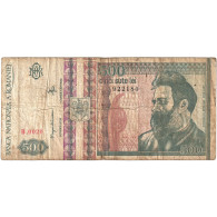 Roumanie, 500 Lei, 1992, 1992-12, KM:101b, B+ - Roemenië