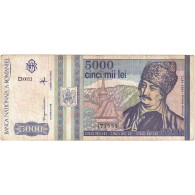 Roumanie, 5000 Lei, 1993, Mai 1993, KM:104a, TTB - Roemenië