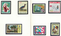 Switzerland Set Of Seven Stamps. Helio Courvoisier MNH OG - Neufs