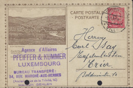 Luxembourg - Luxemburg - Carte-Postale  1931  -  Echternach -   Cachet  Luxembourg - Postwaardestukken