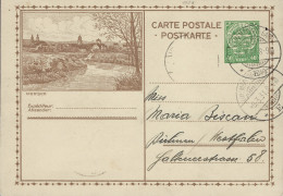 Luxembourg - Luxemburg - Carte-Postale  1931  -  Mersch -   Cachet  Luxembourg - Postwaardestukken