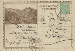 Luxembourg - Luxemburg - Carte-Postale  1929  -  Wiltz -   Cachet  Luxembourg - Stamped Stationery