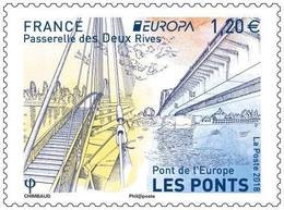 SALE!!! FRANCE FRANCIA FRANKREICH 2018 EUROPA BRIDGES Stamp MNH ** - 2018