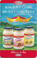 Germany - Kraft 23 - Königlicher Genuß Mit Den Cremig-Milden  - O 0254 - 02.1995, 3DM, 5.000ex, Mint - O-Series : Séries Client