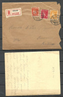 FINLAND O 26.VII.1941 WWII Registered Cover RIIHIMÄKI With Original Content/letter - Covers & Documents