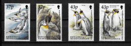 South Georgia 2000 MiNr. 319 - 322 Süd-Georgien Birds King Penguin (Aptenodytes Patagonicus) 4v MNH** 25,00 € - Südgeorgien