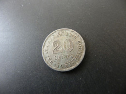 Malaya And British Borneo 20 Cents 1961 - Malaysie