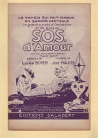 Partition - SOS D Amour - Lucien Boyer - Spartiti