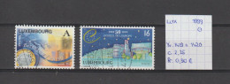 (TJ) Luxembourg 1999 - YT 1419 + 1420 (gest./obl./used) - Oblitérés