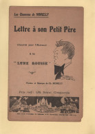 Partition - Lettre A Son Petit Pere - Lune Rousse - Partitions Musicales Anciennes