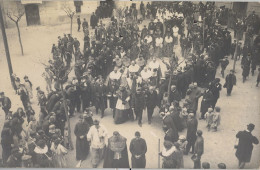 SEO DE URGEL / SEU D'URGELL , REGRESO DEL OBISPO JUAN BENLLOCH A SU PALACIO EN LA SEU , MUY RARA . - Lérida