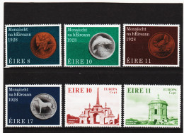 CAO196  I R  L A N D 1978  Michl  384/87 + 391/92  ** Postfrisch ZÄHNUNG Siehe ABBILDUNG - Nuovi