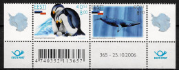 Estonia 2006 MiNr. 568 - 569 Estland Birds Penguins Whales Common Minke Whale 2v MNH**  2.40 € - Antarktischen Tierwelt