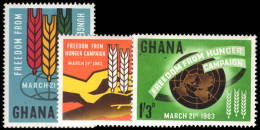 Ghana 1963 Freedom From Hunger Unmounted Mint. - Ghana (1957-...)