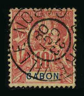 GABON - COLONIE FRANCAISE - YT 20 - TIMBRE OBLITERE - Usati