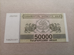 Billete De Georgia De 50000 Laris, Año 1994, UNC - Georgia