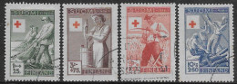 Finlandia Finland Suomi 1946 Red Cross Trades And Industries  Mi N.320-323 Complete Set US - Oblitérés