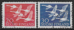 Finlandia Finland Suomi 1956 Northern Day Mi N.465-466 Complete Set US - Used Stamps