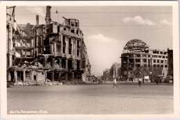 Berlin , Potsdamer Platz (Kriegszerstörungen) (Schöner Stempel: Berlin Charlottenburg 1954) - Dierentuin