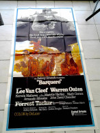 Affiche Ciné Orig BARQUERO Lee VAN CLEEF Gordon DOUGLAS Orig US 1970 104x205 Cm - Affiches & Posters