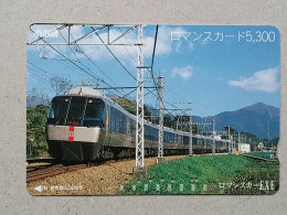 T-539- JAPAN, Japon, Nipon, Carte Prepayee, Prepaid Card, RAILWAY, TRAIN, CHEMIN DE FER - Treni