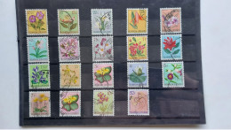 177/195. Bloemen - Fleurs. - Used Stamps