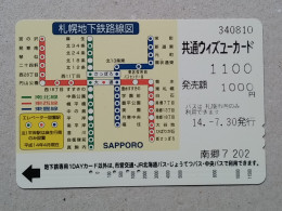 T-555- JAPAN, Japon, Nipon, Carte Prepayee, Prepaid Card, RAILWAY, TRAIN, CHEMIN DE FER - Treni