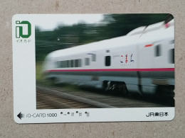 T-556- JAPAN, Japon, Nipon, Carte Prepayee, Prepaid Card, RAILWAY, TRAIN, CHEMIN DE FER - Treinen