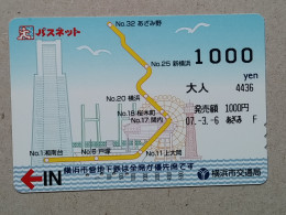 T-557- JAPAN, Japon, Nipon, Carte Prepayee, Prepaid Card, RAILWAY, TRAIN, CHEMIN DE FER - Eisenbahnen