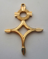 Pendentif CROIX DU SUD AGADES - Doré - Ethnics