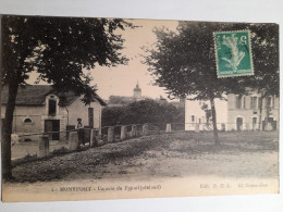 MONTFORT.PLACE DU FOIRAIL.VERS 1920. - Montfort En Chalosse