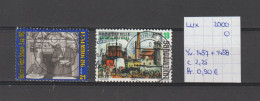 (TJ) Luxembourg 2000 - YT 1457 + 1458 (gest./obl./used) - Gebraucht