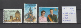 (TJ) Luxembourg 2000 - YT 1462 + 1464 + 1465 (gest./obl./used) - Usati