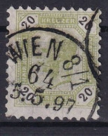 AUSTRIA 1891-96 - Canceled - ANK 63A - Bz 10 - Gebruikt