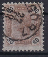 AUSTRIA 1891-96 - Canceled - ANK 65A - Bz 10 - Used Stamps