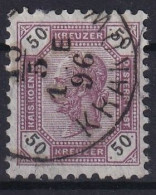 AUSTRIA 1891-96 - Canceled - ANK 66A - Bz 10 - Used Stamps