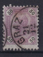 AUSTRIA 1891-96 - Canceled - ANK 66A - Bz 10 - Oblitérés