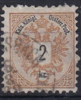 AUSTRIA 1882 - Canceled - ANK 44E Lz 10 1/2 - Usati