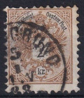 AUSTRIA 1882 - Canceled - ANK 44E Lz 10 1/2 - Oblitérés