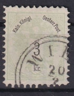 AUSTRIA 1882 - Canceled - ANK 45E Lz 10 1/2 - Used Stamps