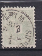 AUSTRIA 1882 - Canceled - ANK 45E Lz 10 1/2 - Used Stamps