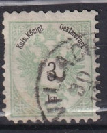 AUSTRIA 1882 - Canceled - ANK 45E Lz 10 1/2 - Oblitérés