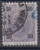 AUSTRIA 1890 - Canceled - ANK 60A Lz 11 1/2 - Oblitérés