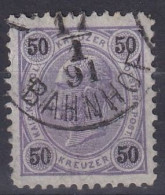 AUSTRIA 1890 - Canceled - ANK 60A Lz 11 1/2 - Used Stamps