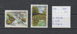 (TJ) Luxembourg 2001 - YT 1474/75 (gest./obl./used) - Used Stamps
