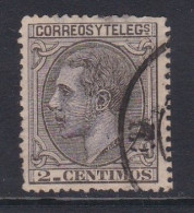 ESPAÑA 1879 - Alfonso XII Sello Usado 2 C. Edifil Nº 200 - Used Stamps