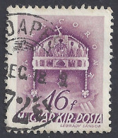 UNGHERIA 1939 - Yvert 530° - Serie Corrente | - Used Stamps