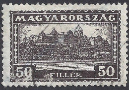 UNGHERIA 1926-7 - Yvert 393° - Vedute | - Used Stamps